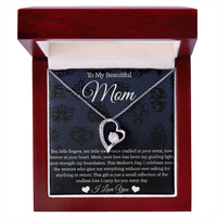 Load image into Gallery viewer, To My Beautiful Mom - Endless Love I Carry for You- Forever Love Necklace
