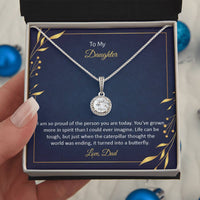 Load image into Gallery viewer, To My Daughter - Eternal Hope Necklace
