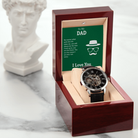 Load image into Gallery viewer, To My Dad - You Are The Reason I Am Who I Am Today - Openwork Watch

