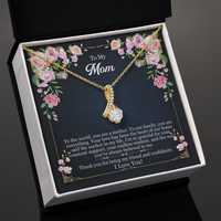 Load image into Gallery viewer, To My Mom - To Our Family You Are Everything - Alluring Beauty Necklace
