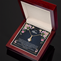 Load image into Gallery viewer, To My Mom - To Our Family You Are Everything - Alluring Beauty Necklace
