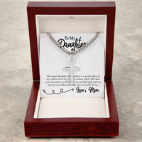Load image into Gallery viewer, Neu Beginnings Jewelry - To Sweet Daughter - Engraved Artisan Neckless
