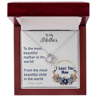 Load image into Gallery viewer, To My Mother - Love Knot Necklace
