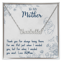 Load image into Gallery viewer, Neu Beginnings Jewelry - Thank You For Always Being There For Me - Custom Name Necklace

