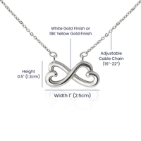 Load image into Gallery viewer, #1 Mom - Forever In Your Heart - Endless Love Necklace
