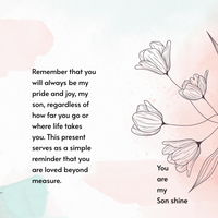 Load image into Gallery viewer, To My Son From Mom - You Are My Sunshine - Love You Forever Bracelet
